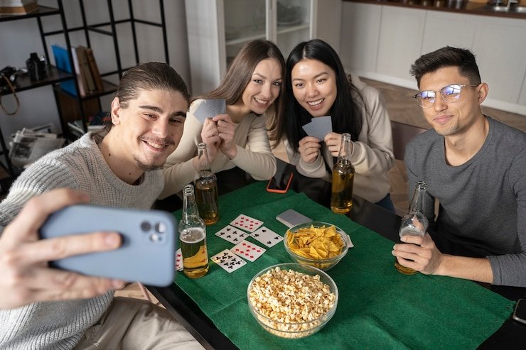 Texas Hold'em পোকারের ধাপ ও বেটিং রাউন্ডের চিত্র